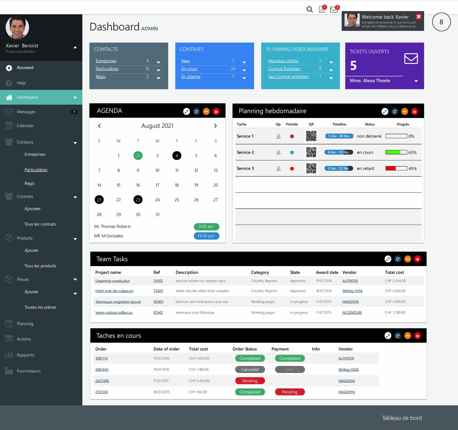 User interface